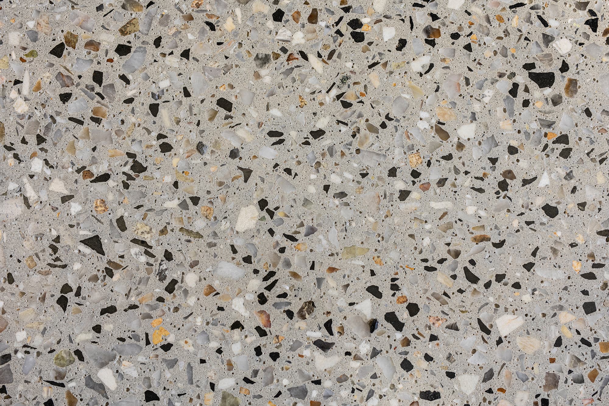 Capricorn honed aggregate concrete sample